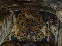 Albi, Cathedrale Ste Cecile, Voute de chapelle, Fresque (4)